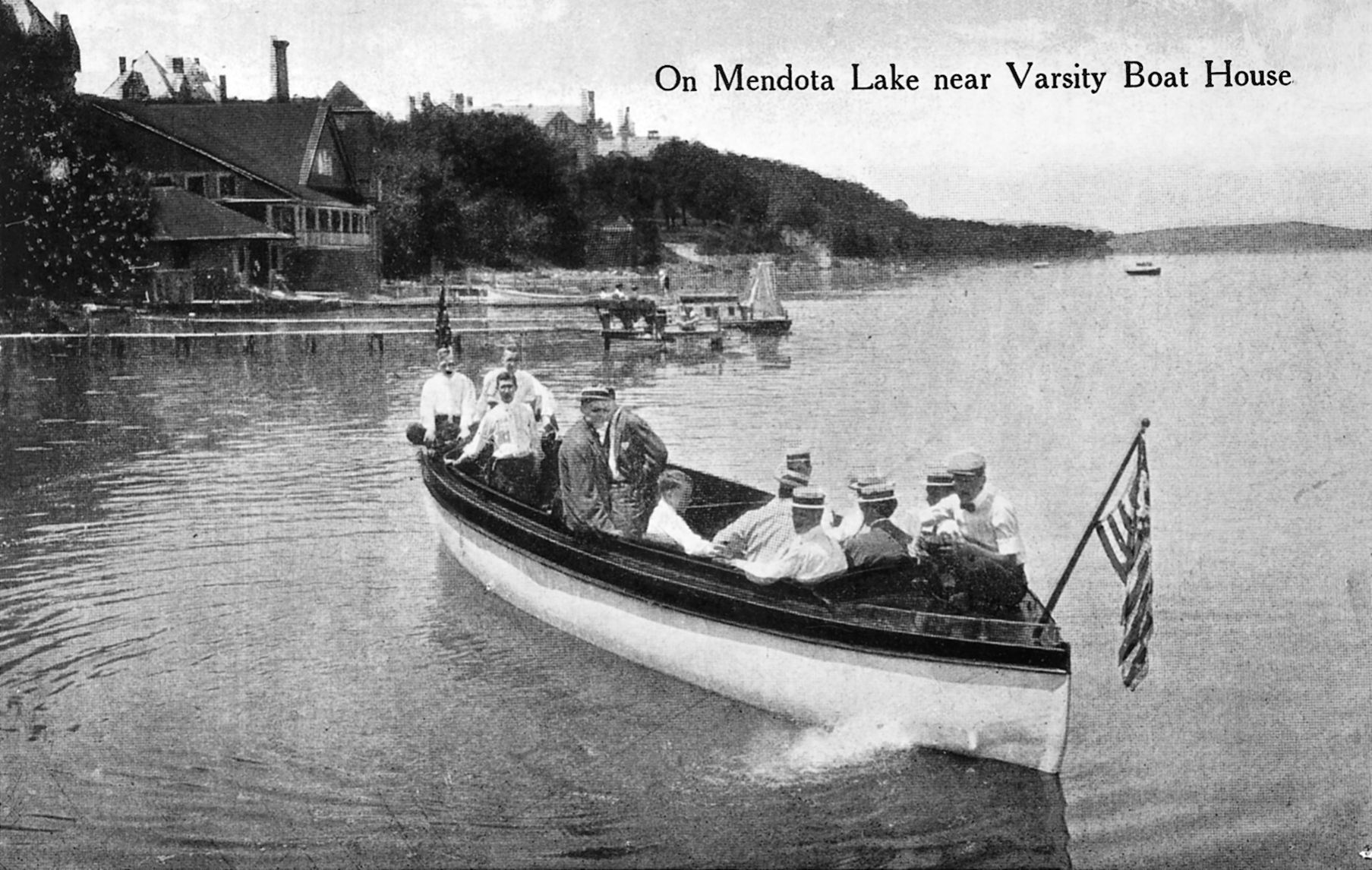 Lake Mendota near UW varsity boat house